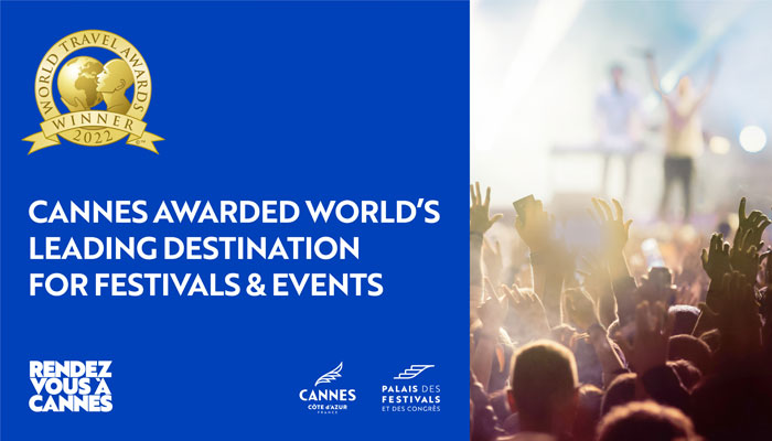 Cannes voted "World's Leading Festival and Event Destination"